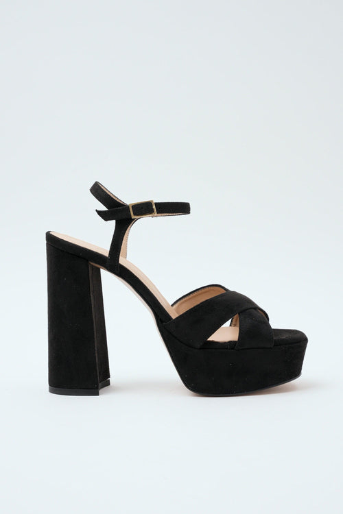 Sandalo Nero Donna