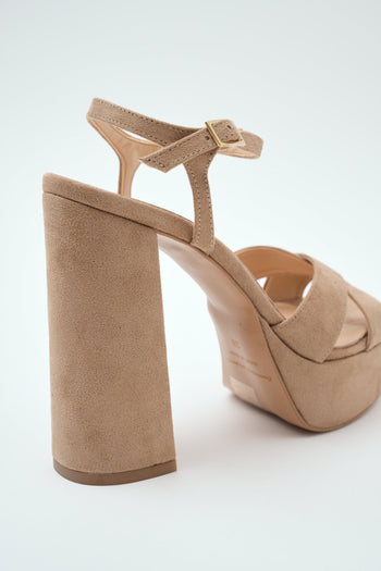 Sandalo Taupe Donna - 4