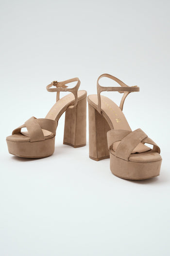 Sandalo Taupe Donna - 5