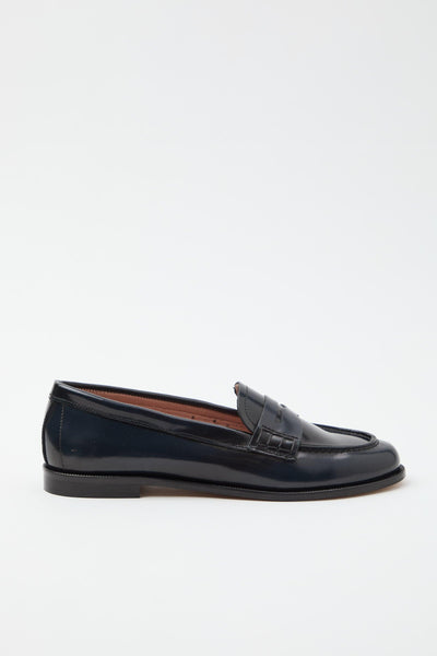 Mocassino Blu Donna