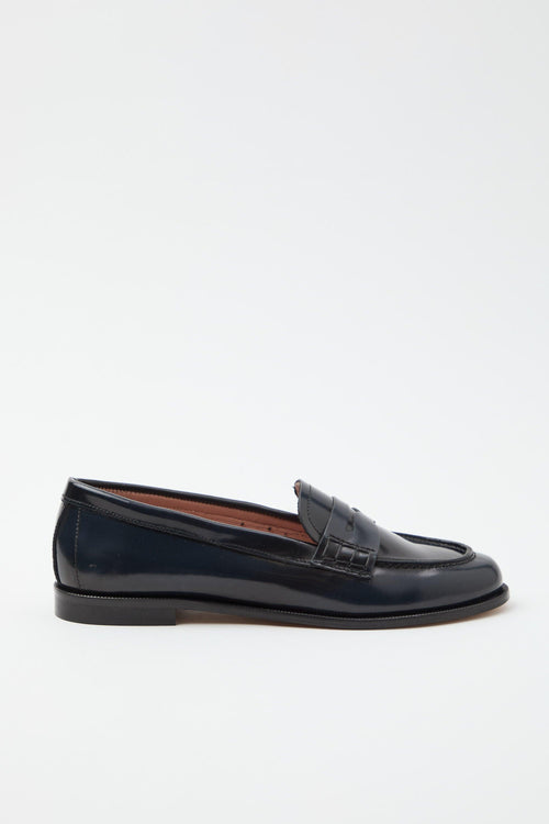 Mocassino Blu Donna