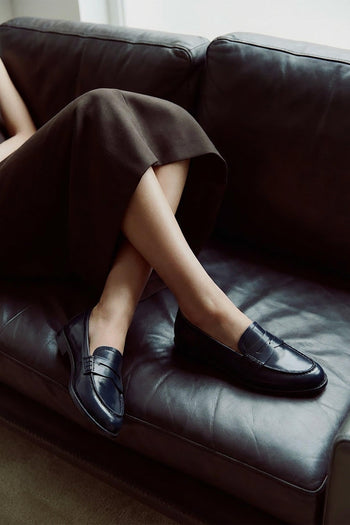Mocassino Blu Donna - 10
