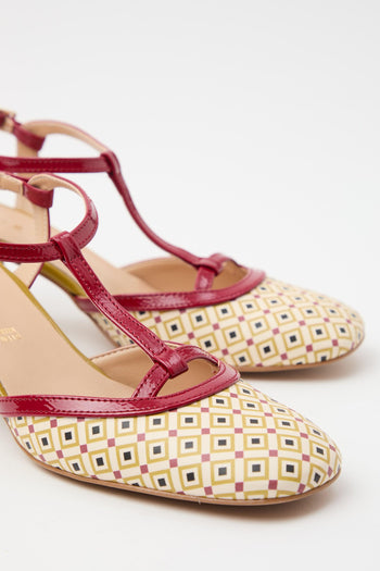 Slingback Rosso Donna - 3