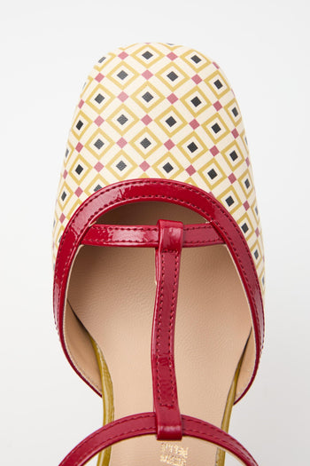 Slingback Rosso Donna - 4