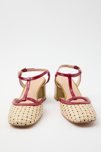 Slingback Rosso Donna - 5