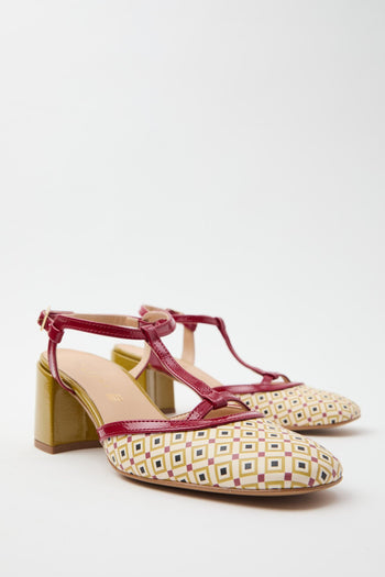 Slingback Rosso Donna - 7