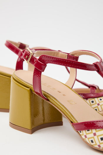 Slingback Rosso Donna - 8