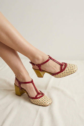 Slingback Rosso Donna - 9