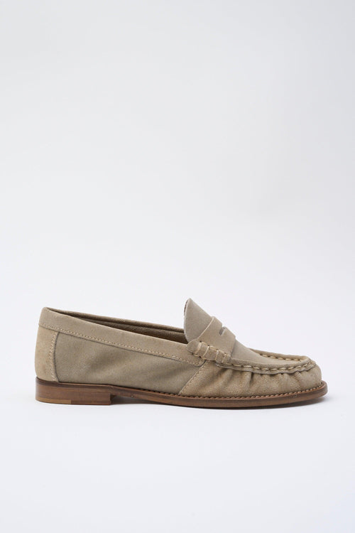 Mocassino Beige Donna