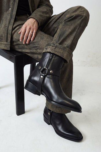 Stivaletto Nero Uomo - 7