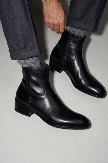 Stivaletto Nero Uomo - 7