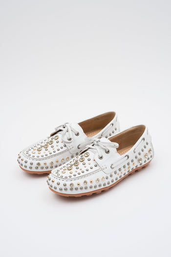 Mocassino Off White Donna - 2