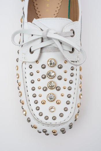 Mocassino Off White Donna - 3