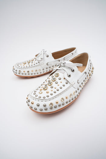 Mocassino Off White Donna - 6