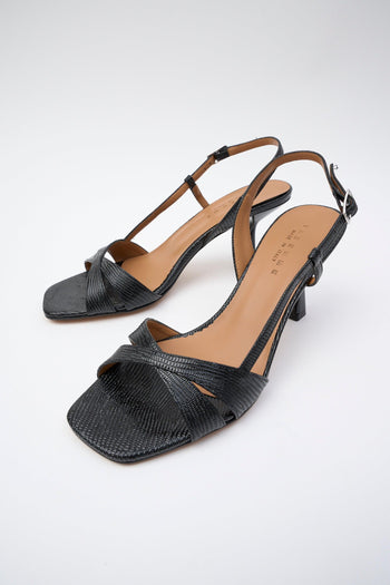 Sandalo Nero Donna - 5