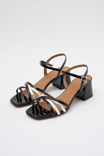 Sandalo Nero+multi Donna - 2