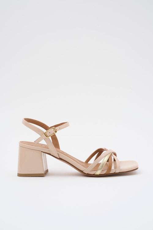 Sandalo Nude+multicolor Donna