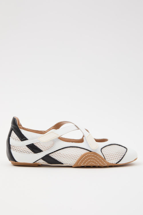 Ballerina Bianco Donna