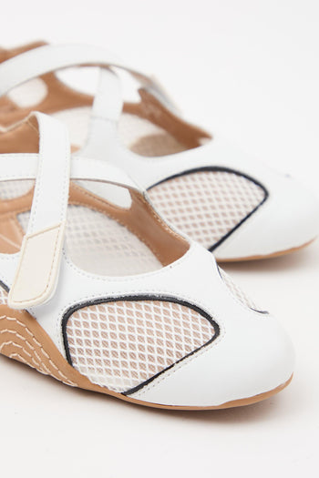 Ballerina Bianco Donna - 3