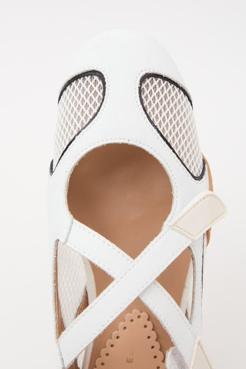 Ballerina Bianco Donna - 5