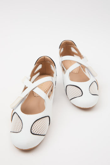 Ballerina Bianco Donna - 7