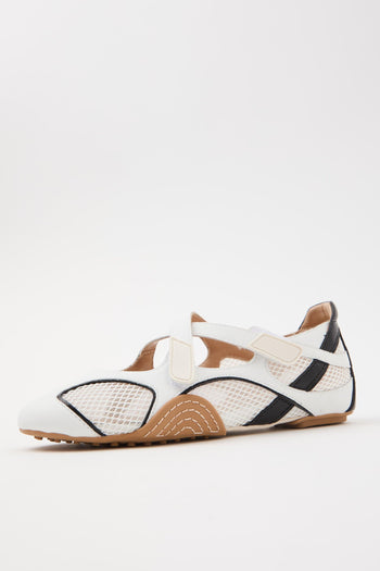 Ballerina Bianco Donna - 8