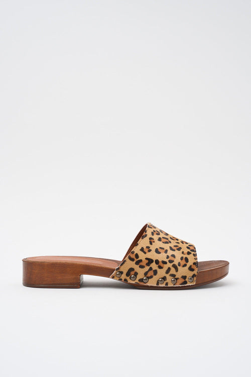 Zoccolo Leopardo Donna
