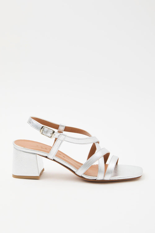 Sandalo Argento Donna