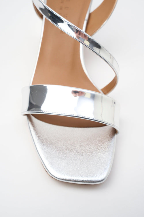 Sandalo Argento Donna