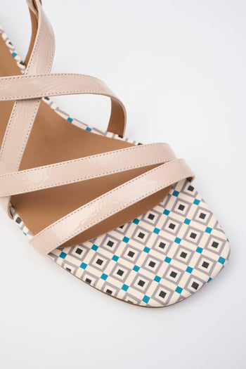 Sandalo Nude+beige Donna - 4