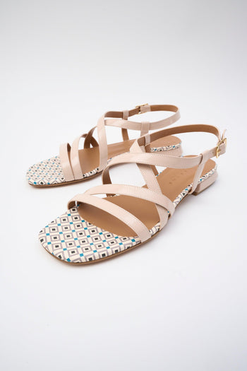 Sandalo Nude+beige Donna - 6
