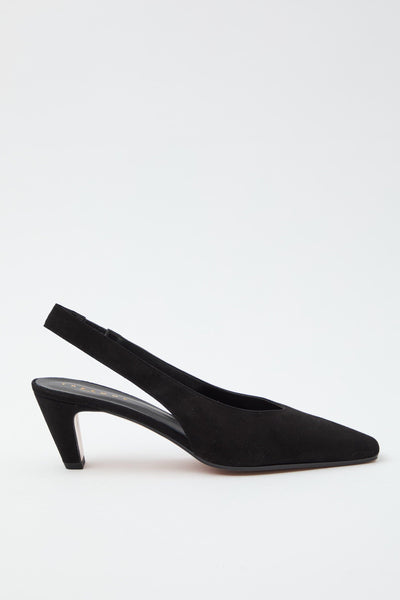 Slingback Nero Donna