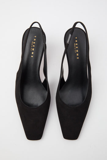Slingback Nero Donna - 7