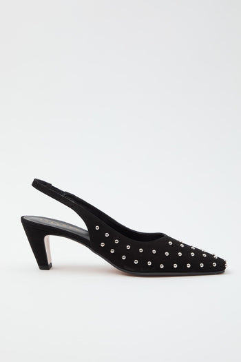 Slingback Nero Donna - 3