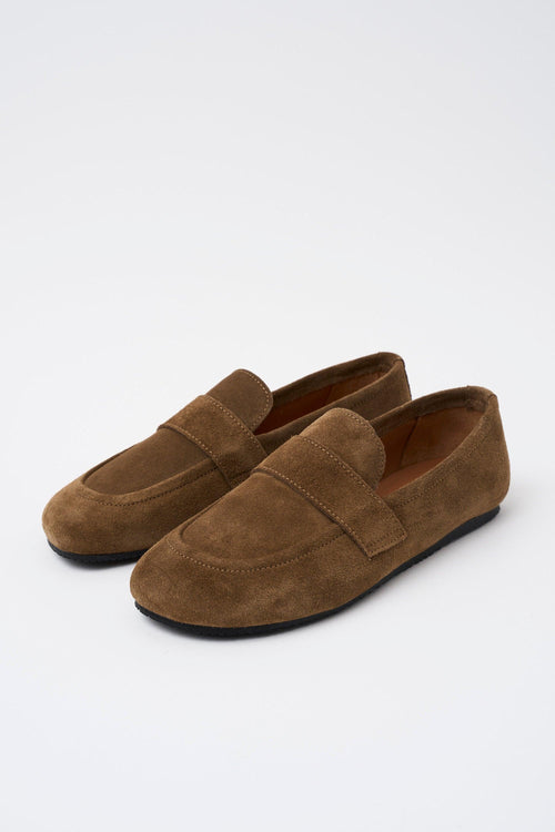Mocassino Taupe Donna