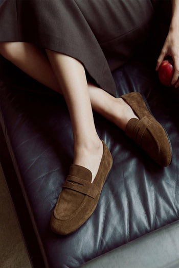 Mocassino Taupe Donna - 7