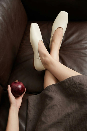 Ballerina Avorio Donna - 9
