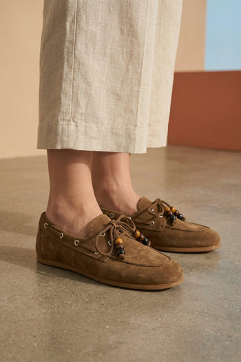 Mocassino Taupe Donna - 6