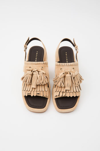 Zeppa Beige Donna - 3