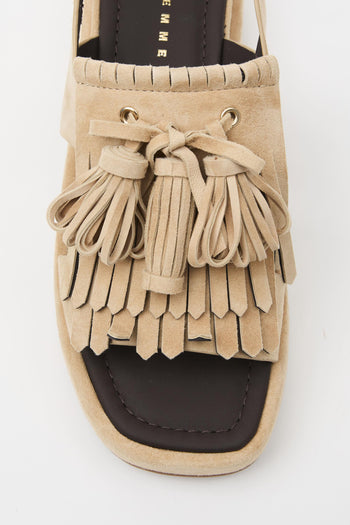 Zeppa Beige Donna - 4