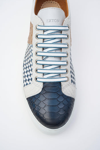 Sneaker Blu/multi Uomo - 3