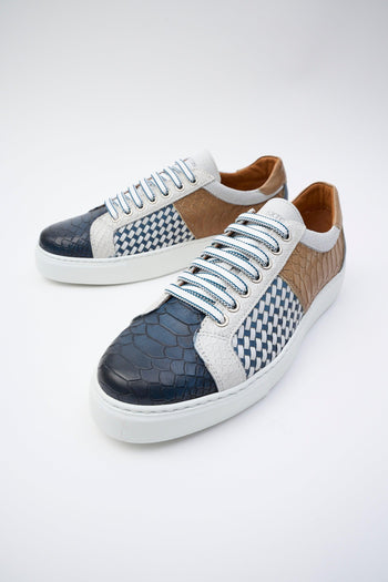 Sneaker Blu/multi Uomo - 6