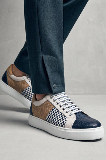 Sneaker Blu/multi Uomo - 7