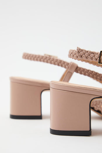 Slingback Nero+nude Donna - 6