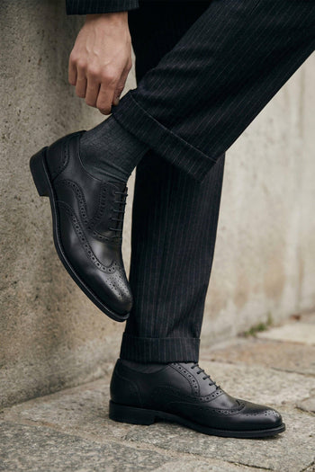 Stringata Nero Uomo - 10