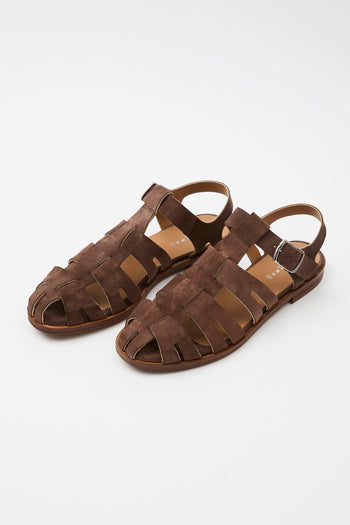 Sandalo Marrone Scuro Donna - 2