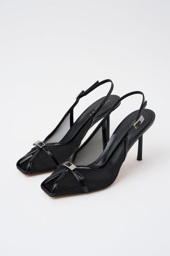 Slingback Black Donna - 2