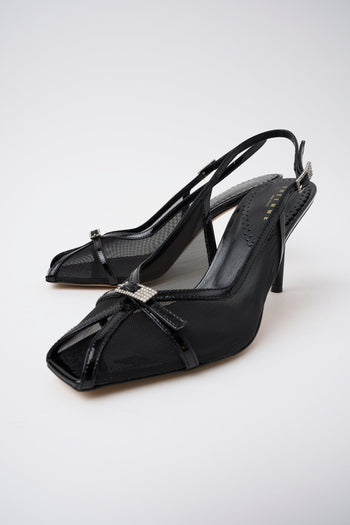 Slingback Black Donna - 6