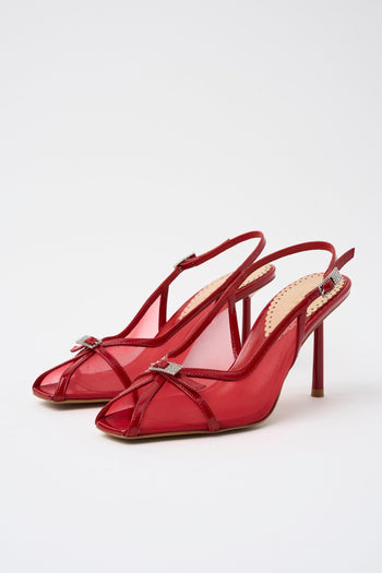 Slingback Red Donna - 2