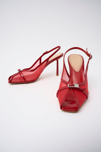 Slingback Red Donna - 5
